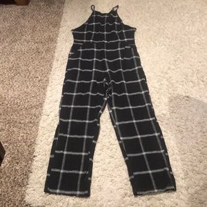 Black and White Long Jumpsuit